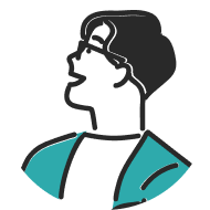 スタッフのイラスト