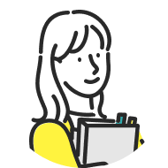 スタッフのイラスト
