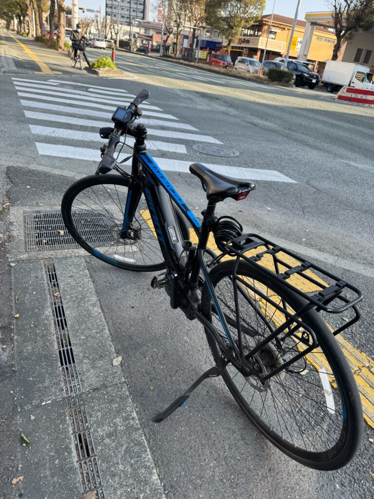 通勤用に使っているGIANTの自転車